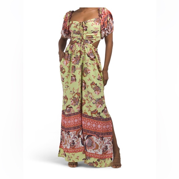 FREE PEOPLE
Bali Citrus Skies Jumpsuit - Picture 3 of 4